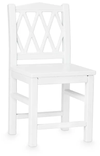 Silla infantil Harlequin - blanca