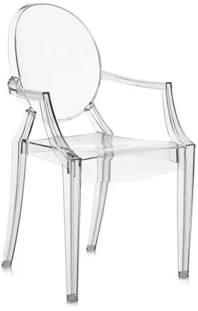 Kartell Lou Lou Ghost silla de comedor - Infantil - Crystal