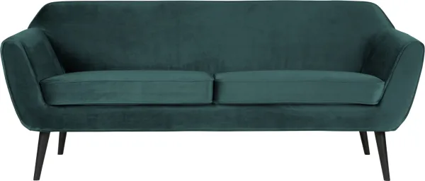 Rocco, Sofá lounge, verde, H75x187x82 cm
