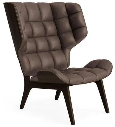 NORR11 Sillón Mammoth Roble Ahumado Oscuro/Marrón Oscuro 21001
