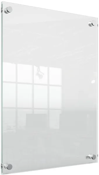 Marco para carteles de acrílico transparente Nobo Premium Plus A3 para montaje en pared