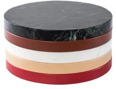 Valerie Objects Five Circles Tabla de cortar/Posavasos Set B Multicolor