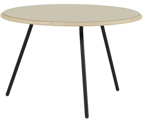 Mesa de centro Woud Soround Beige Laminado Ø75 H49