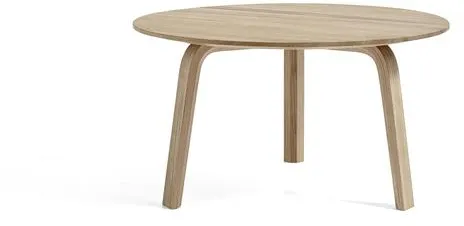 Mesa de centro HAY Bella Ø60 x H32 Roble lacado